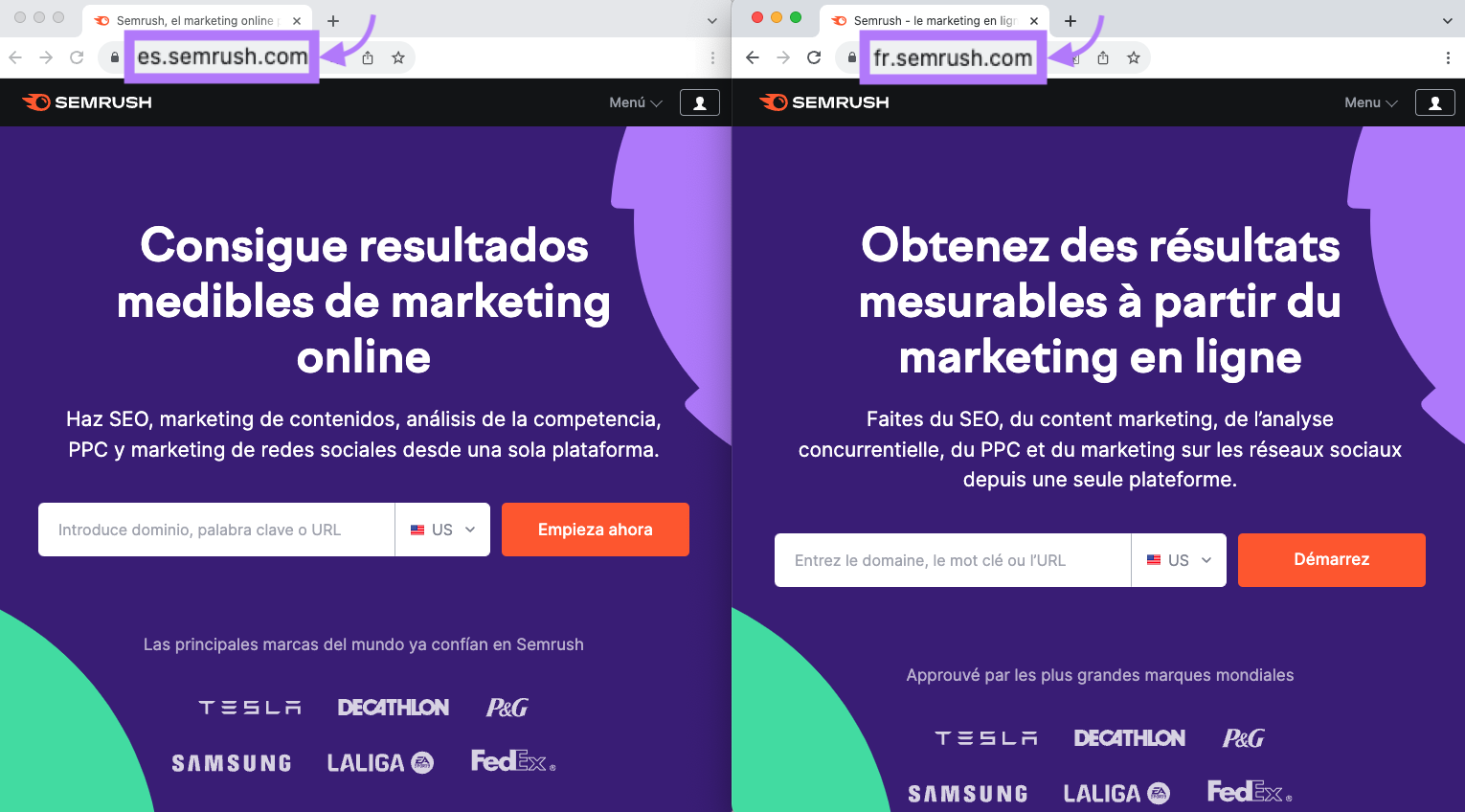 "sr02.myamztools.com/_es" and "sr02.myamztools.com/_fr" subdomains landing pages